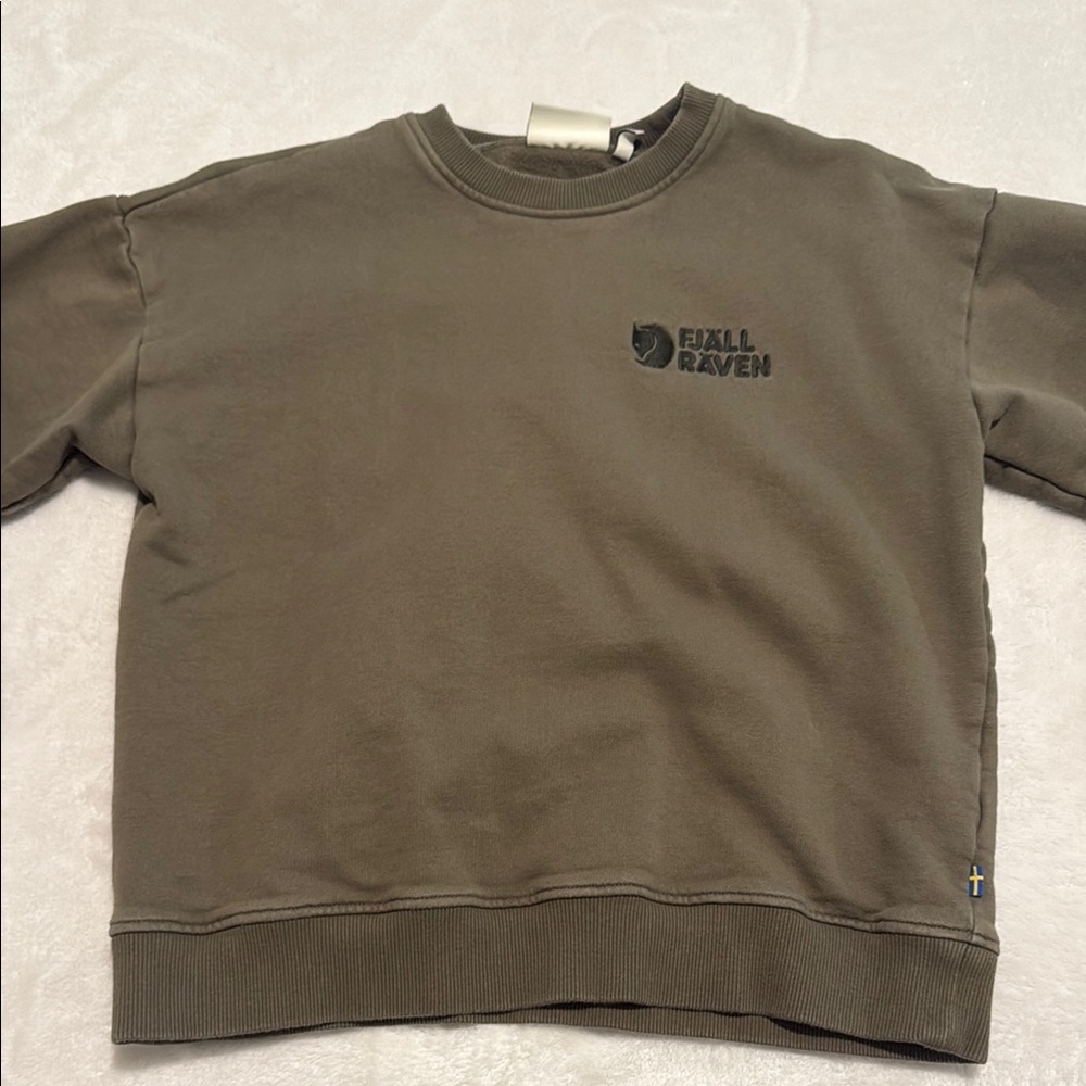 Fjallraven Crew Neck Sweater - Olive
